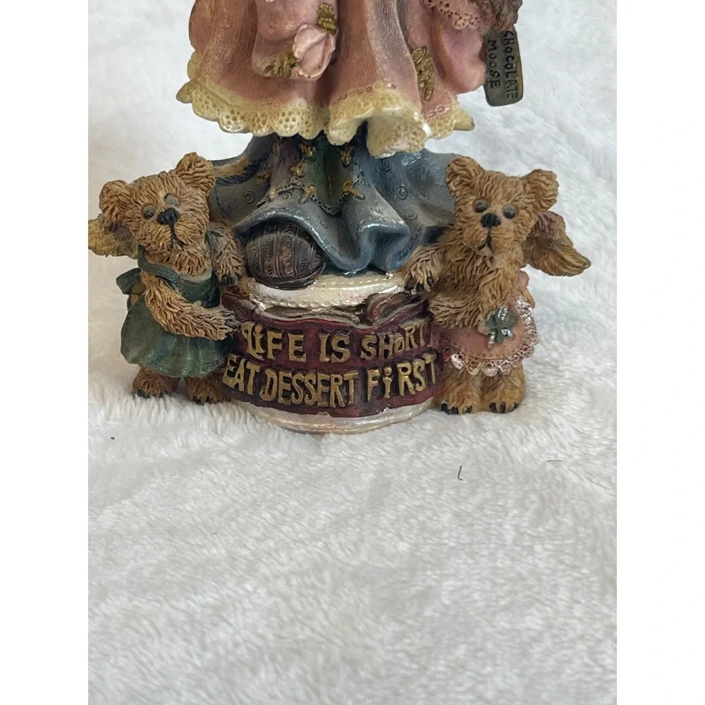 Boyds Bears &‎ Friends Auntie Cocoa M. Maximus Chocolate Angel Figurine No Box